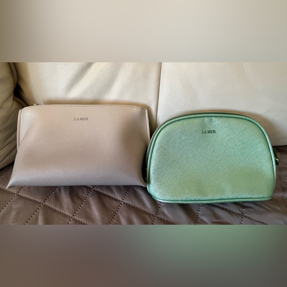 LA MER Cosmetics Bag